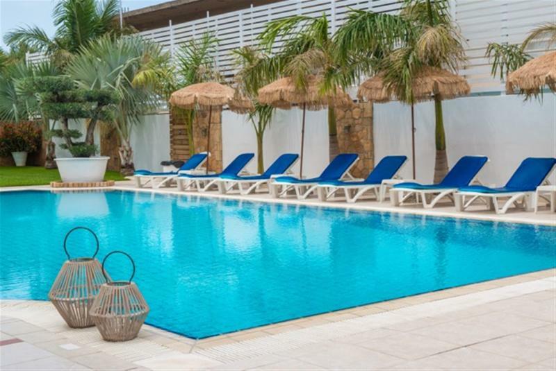 Hotel Danaides Malia Exterior foto